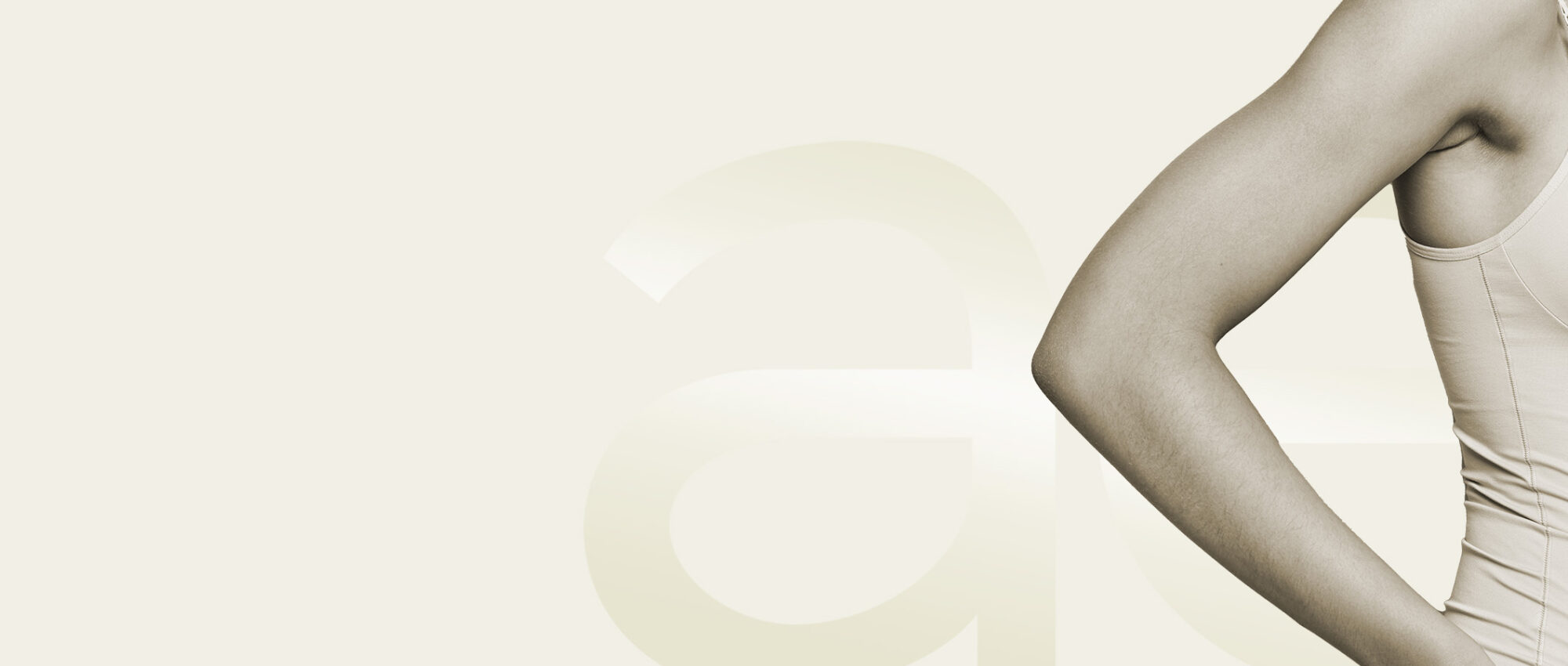 weiblicher Oberarm, symbolisiert Oberarmstraffung in Tübingen