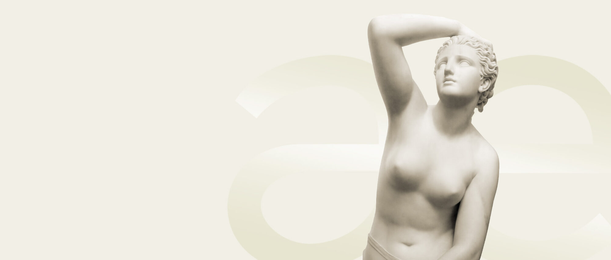 Statue eines weiblichen Oberkörpers