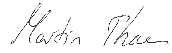 Unterschrift - Vita von Martin Pham