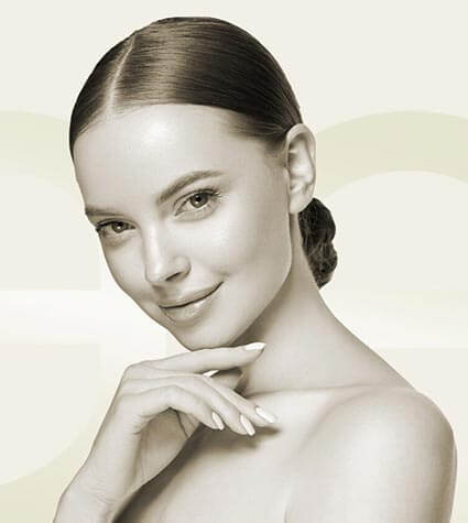 Weibliches Gesicht – Botoxbehandlung in Tübingen