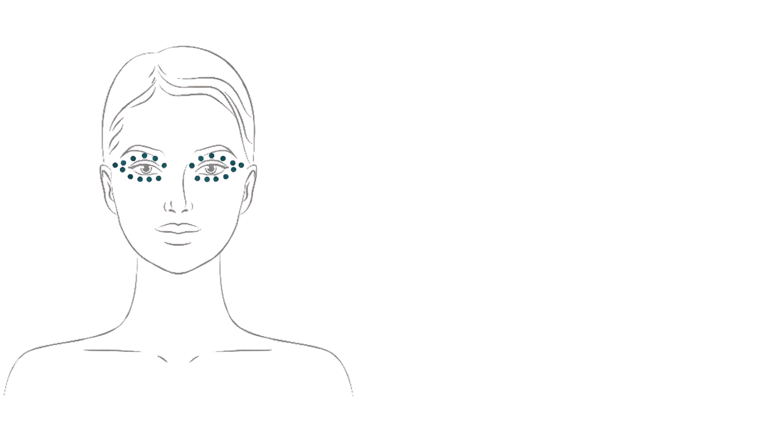 Polynukleotide: Schaubild Anwendungsbereich Philart Augen